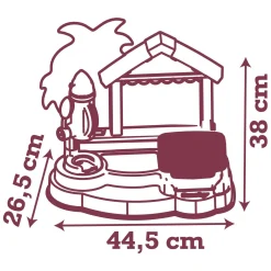 Smoby Stitch Strandbar met Accessoires, 12dlg.