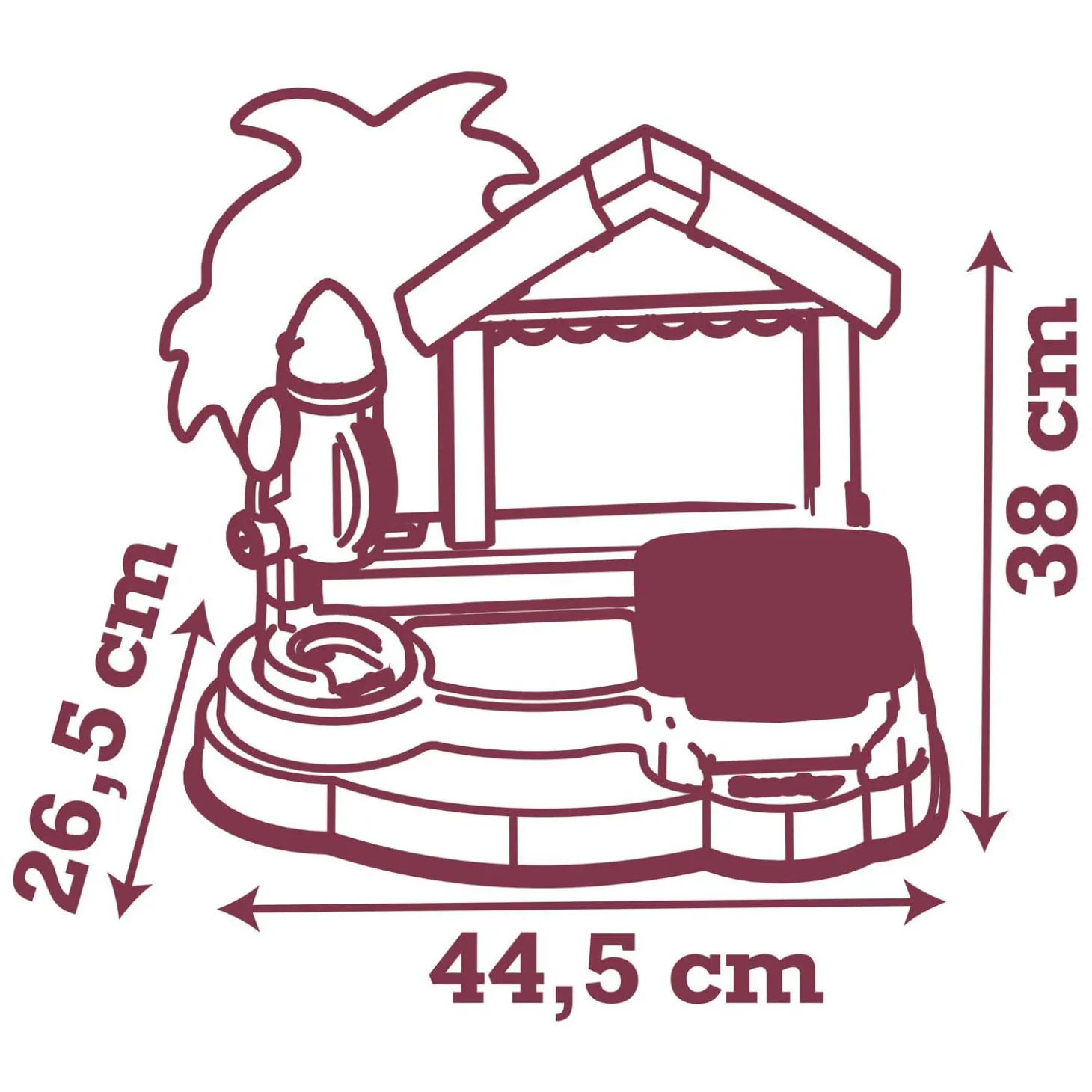 Smoby Stitch Strandbar met Accessoires, 12dlg.