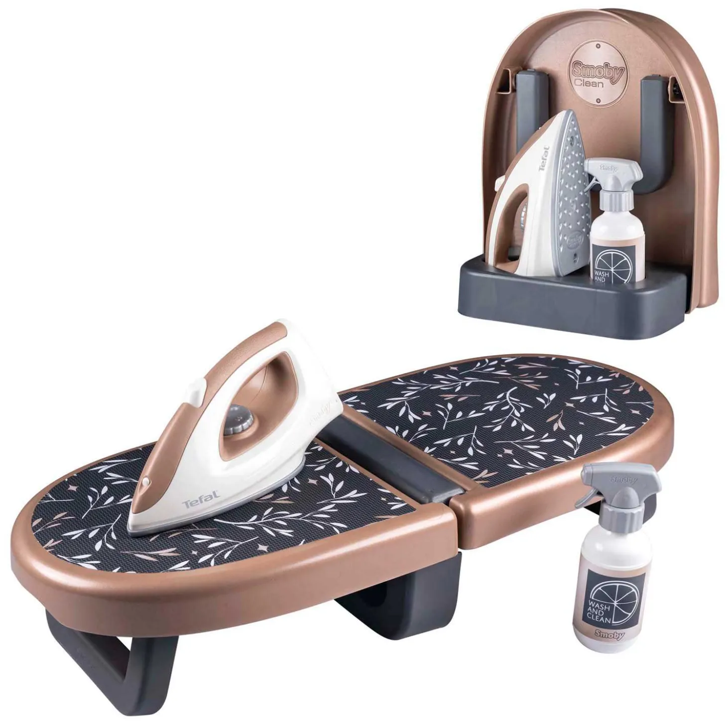 Smoby Tefal Opvouwbaar Strijkplank met Strijkijzer