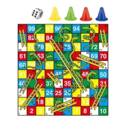 Snakes & Ladderspel Klein