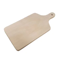 Snijplank beukenhout met handvat