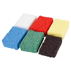 Soft Foam Clay Standaard Kleuren, 6x10gr.