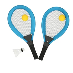 Soft Tennis- en Badmintonset Kleur