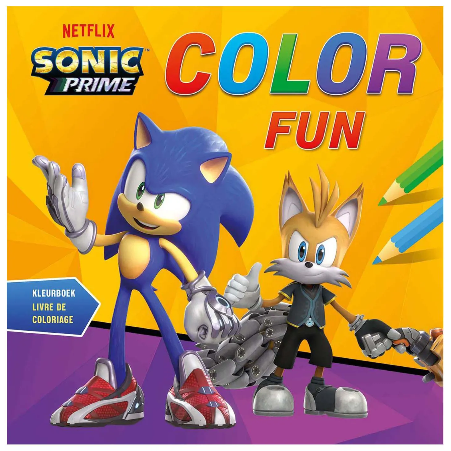 Sonic Prime Color Fun