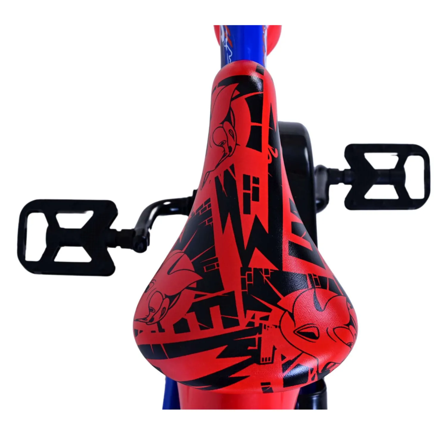 Sonic Prime Fiets - 12 inch - Blauw Rood