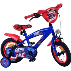 Sonic Prime Fiets - 12 inch - Blauw Rood