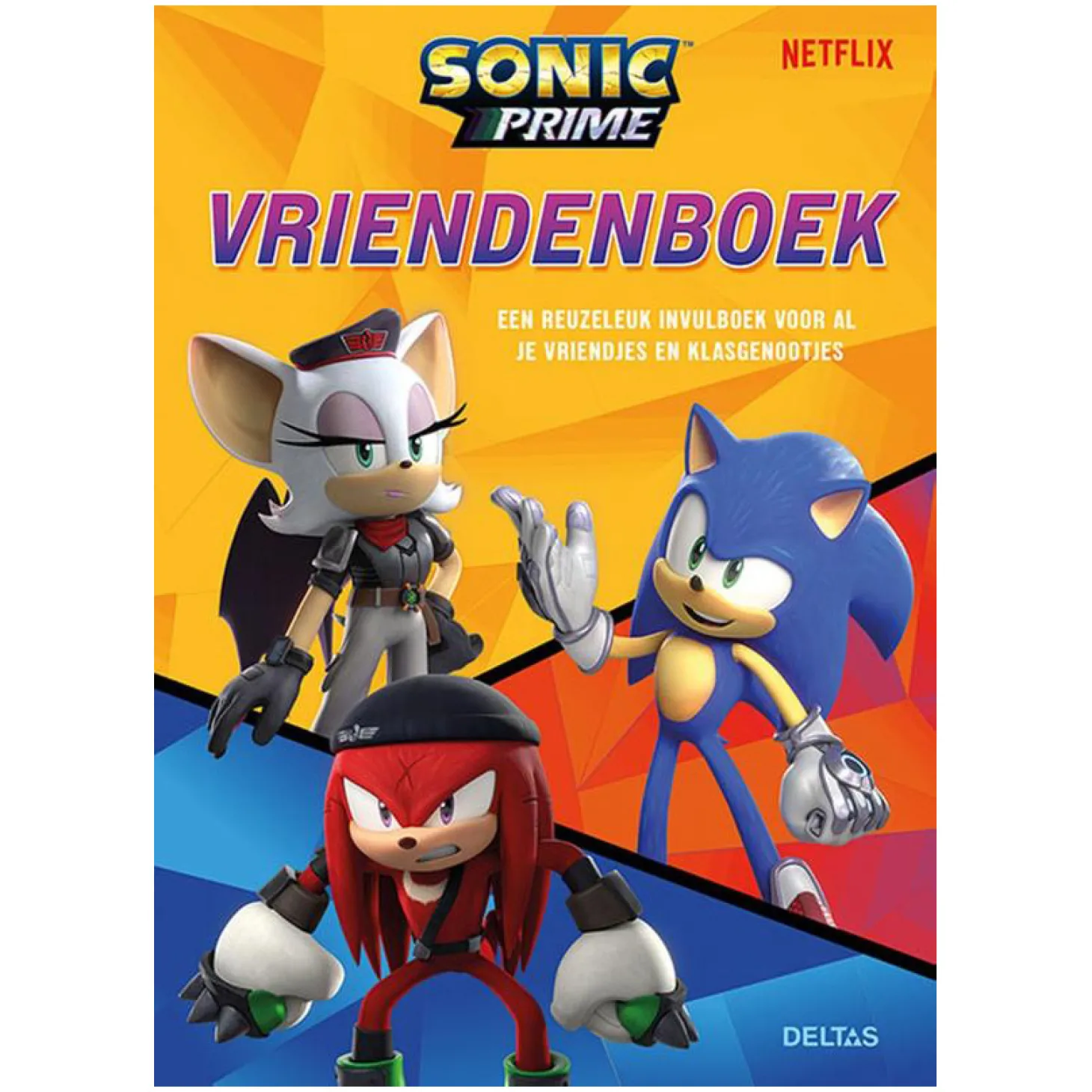 Sonic Prime vriendenboek