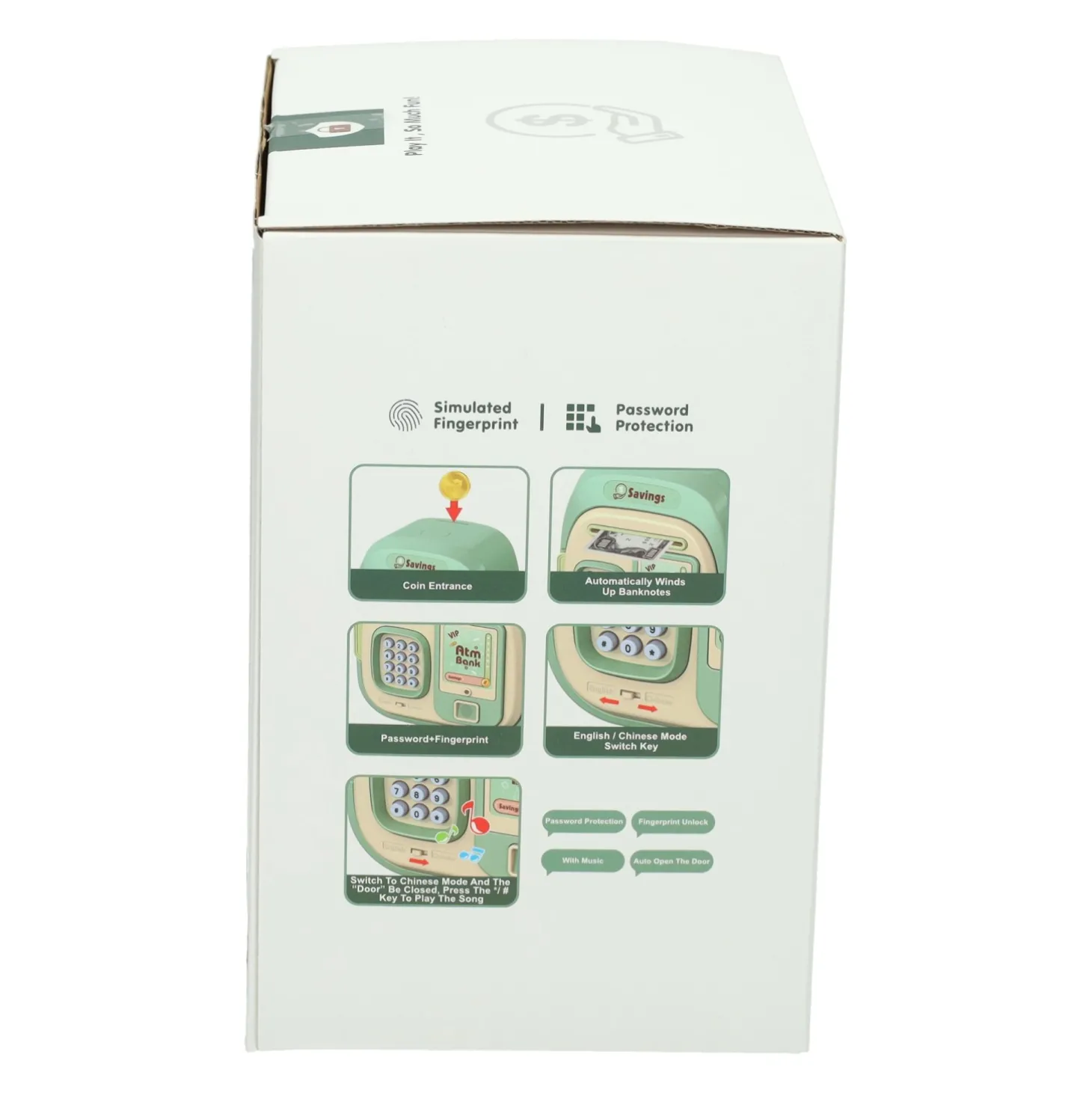 Spaarkluis met Codeslot Roze