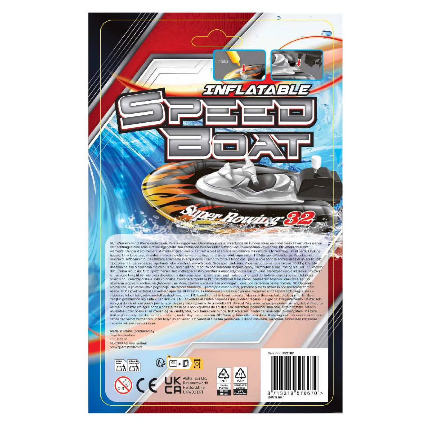 Speedboat met Pomp Functie