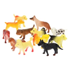 Speelfiguren Honden, 12st.
