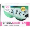 Speelkaarten 100% plastic, 2 sets in kunsstof doos