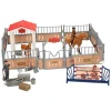 Speelset Paarden Rijbak met Speelfiguren en Accessoires