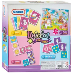 Spellendoos 4in1 Eenhoorn