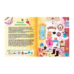 Speuren met Prinsessen Zoekboek met Kartonnen Zaklamp