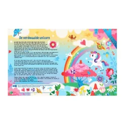 Speuren Naar Unicorns Zoekboek met Kartonnen Zaklamp