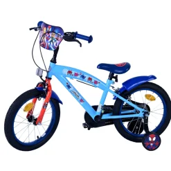 Spidey Fiets - 16 inch - Blauw - Twee handremmen