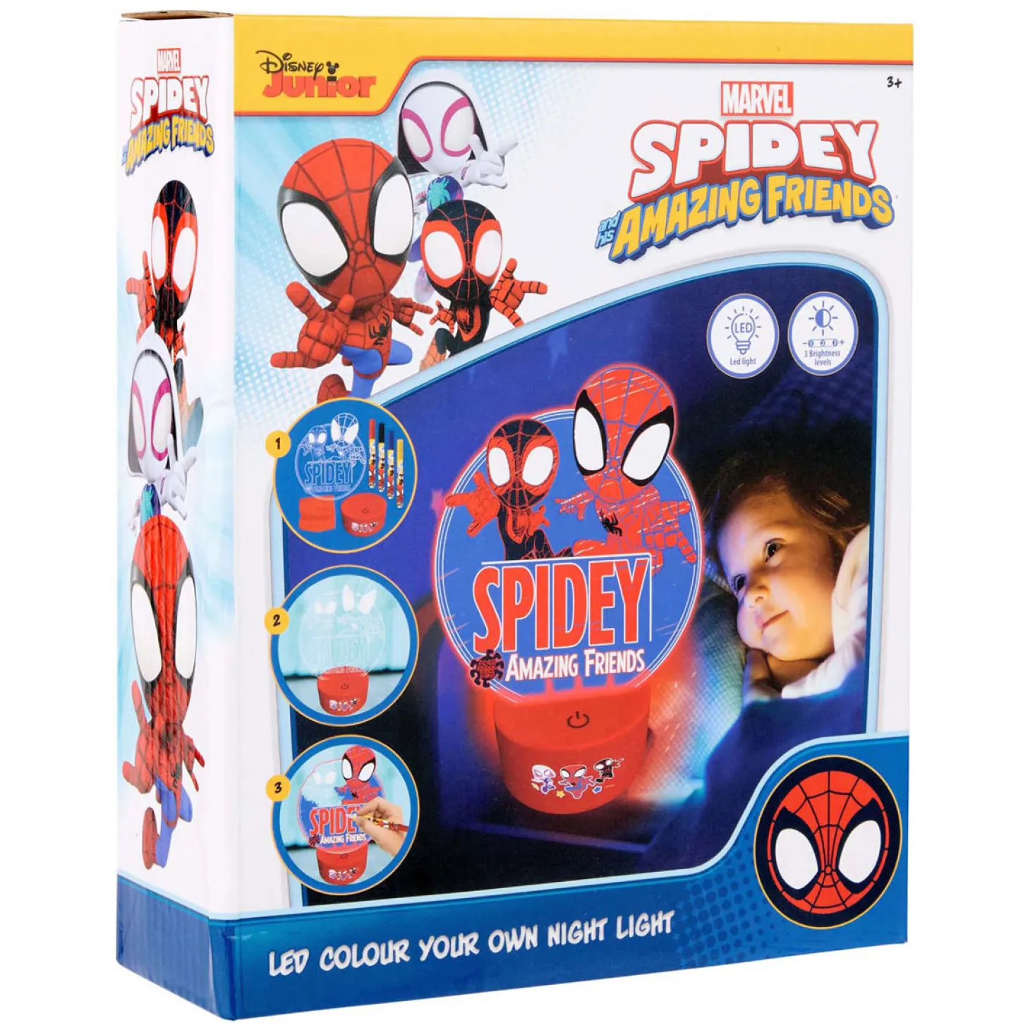 Spidey Maak je eigen LED Nachtlampje