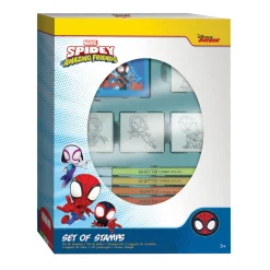 Spidey Stempelset met 4 Stempels