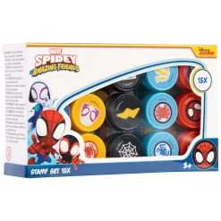 Spidey Stempelset, 15st.
