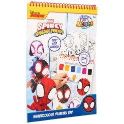 Spidey Water Verfset Boek - incl Kwast