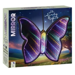 Spiegel Figuren Infinity Led - Vlinder
