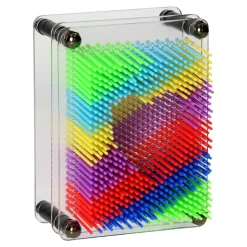 Spijkerkunst Regenboog