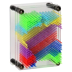 Spijkerkunst Regenboog