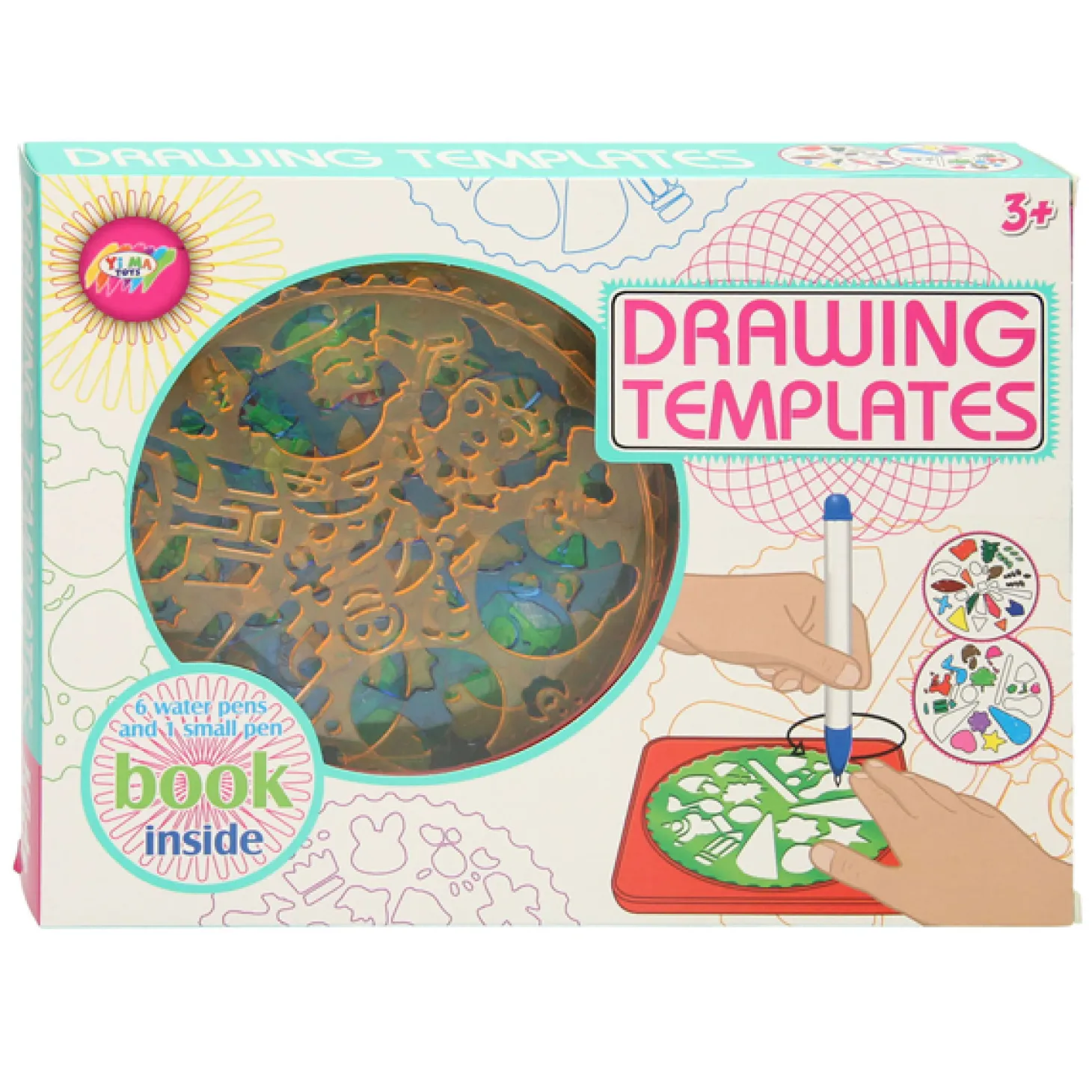 Spiraal Tekenset, 15dlg.