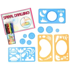 Spiraal Tekenset Sjablonen, 19dlg.