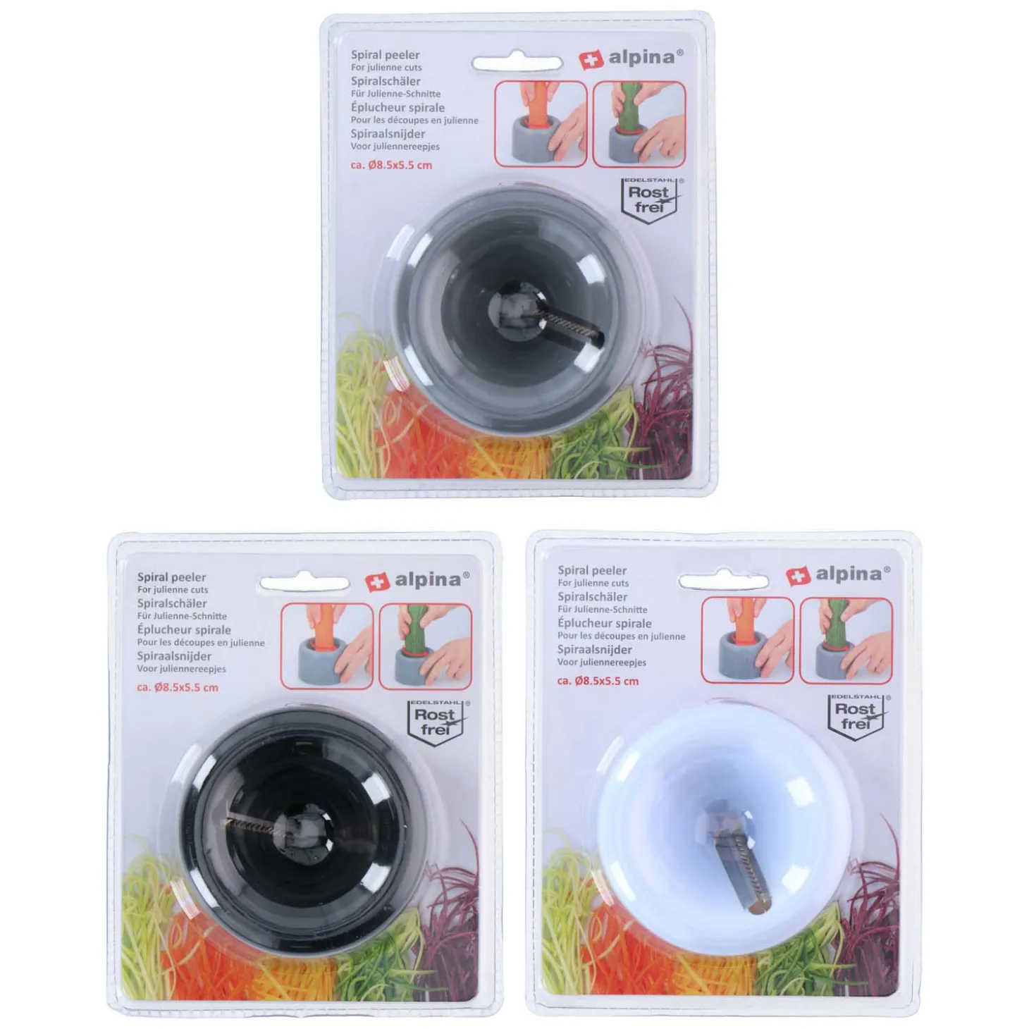 Spiraalsnijder 8,5x5,5cm