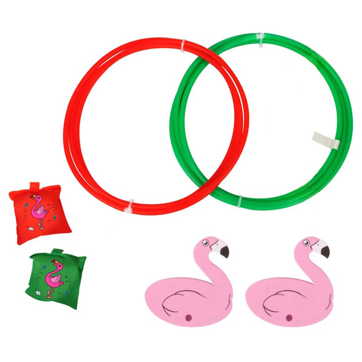 Splash Flamingo Duikring 80cm, Set van 2