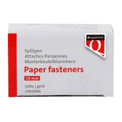 Splitpen Quantore Goud 19mm, 100 st.