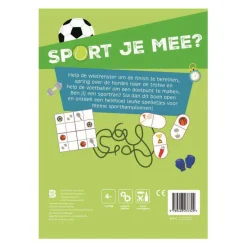 Sport je Mee? Spelletjesblok