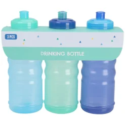 Sportfles 625ml Blauw, 3st.