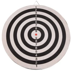 SportX Dartbord Flocked met 6 Darts