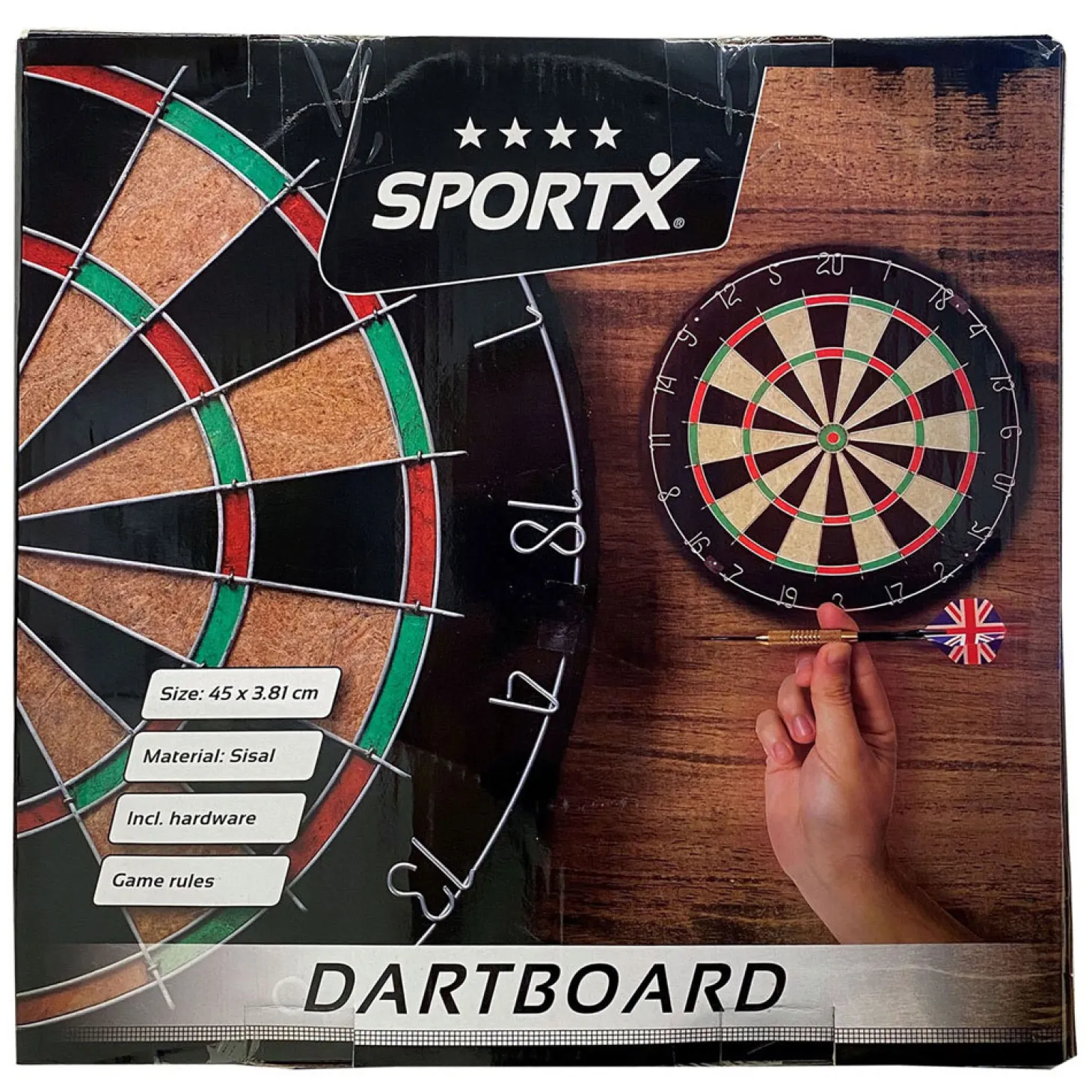 SportX Dartbord Sisal