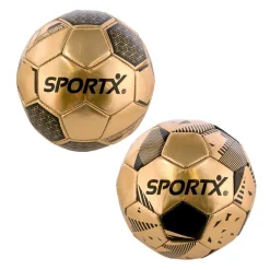 SportX Mini Voetbal Gold Metallic 2ass 160-180gr.