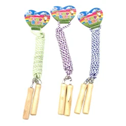 Springtouw Houten Handvat