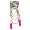 Springtouw met Gekleurde Kralen, 280cm