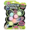 Squeeze Bal Sticky Wall Glow in the Dark, 6st