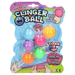 Squeeze Bal Sticky Wall, 6st