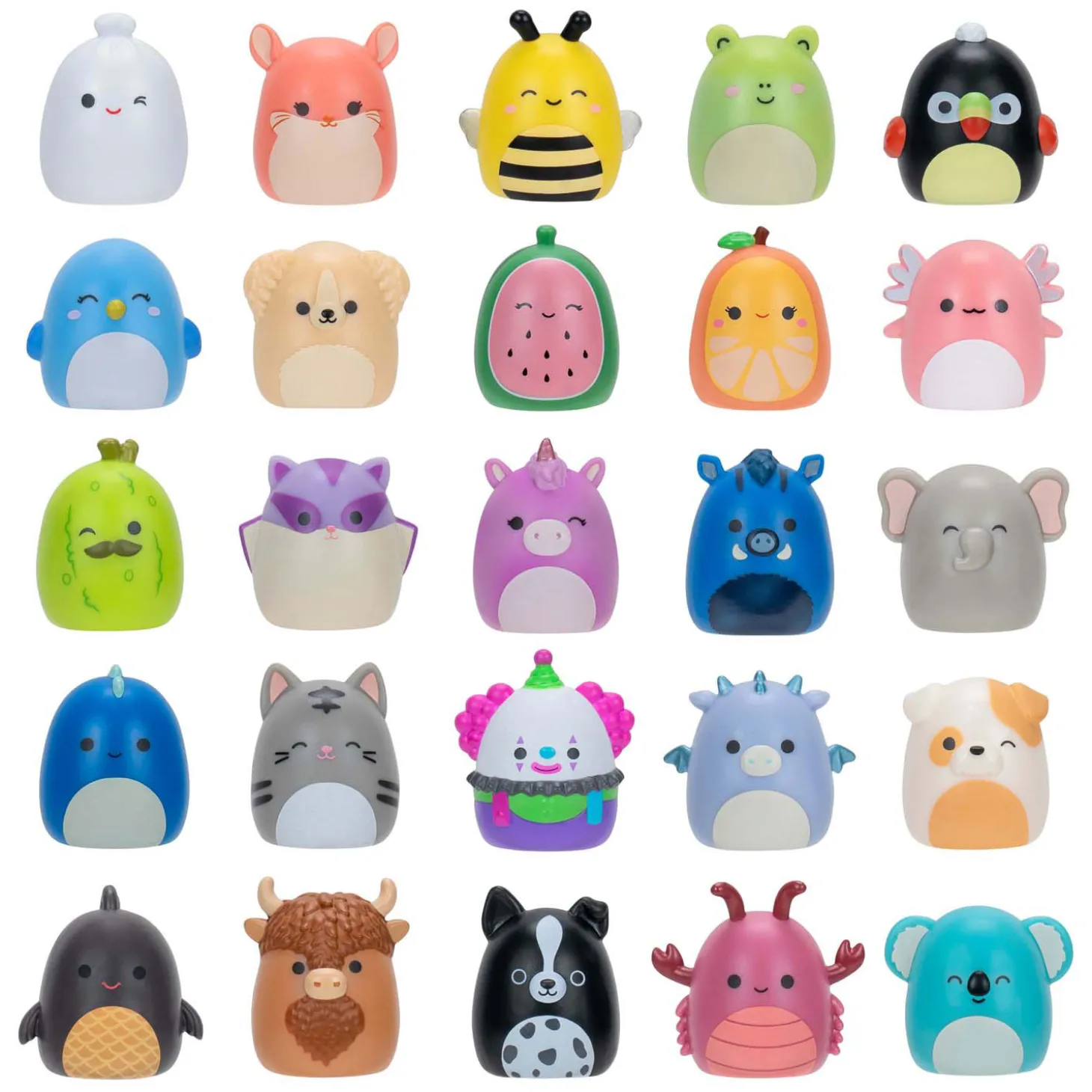 Squishmallows - Squish-a-longs Speelfiguren Style 1, 25dlg.