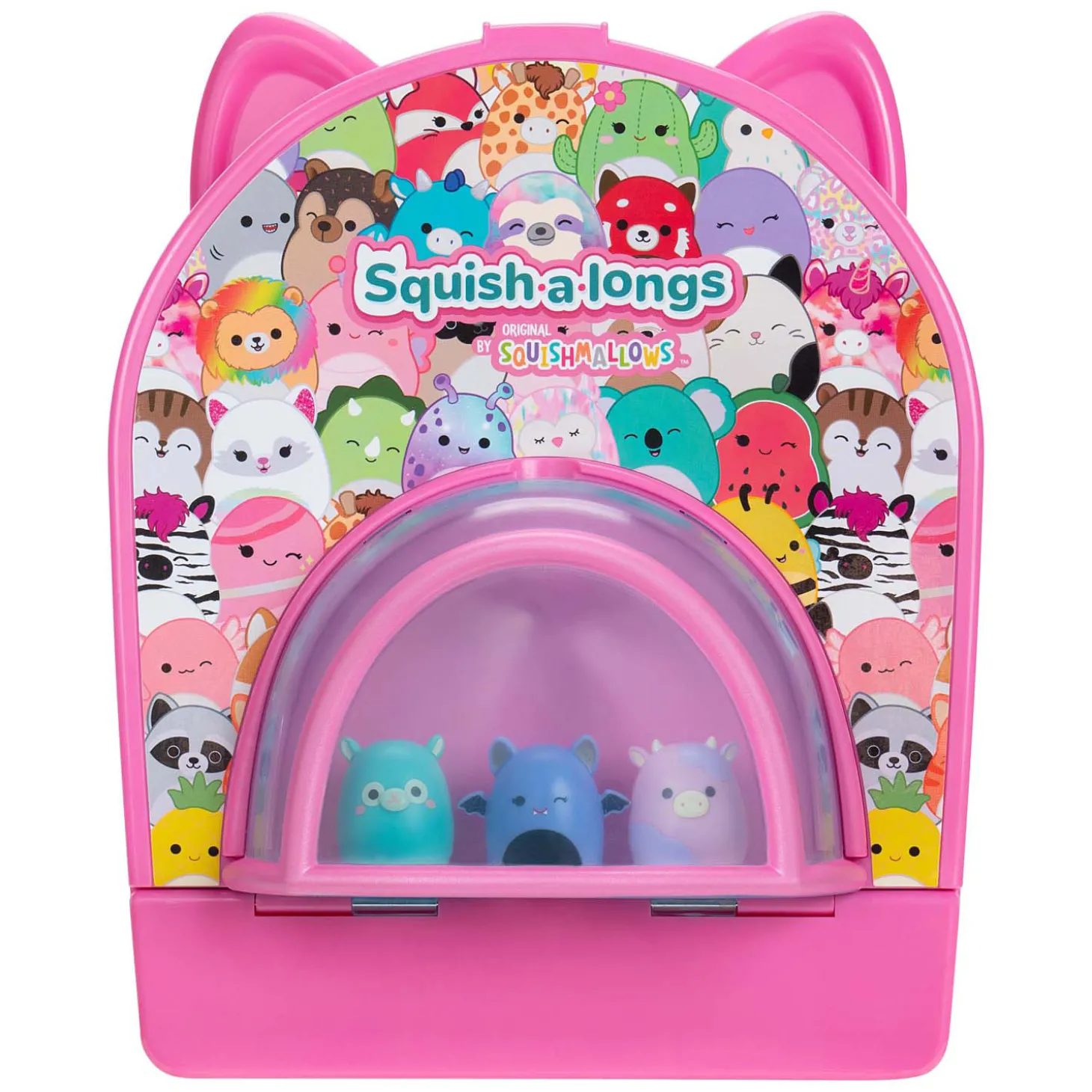 Squishmallows - Squish-a-longs Onderweg Speelset Feest