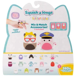 Squishmallows - Squish-a-longs Speelfiguren - Style 2, 14dlg.