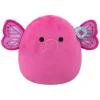 Squishmallows Knuffel Pluche - Evelyn The Hot Pink Butterfly Elephant - 40cm