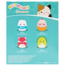 Squishmallows Knuffel Pluche - Micromallows, 4-Pack