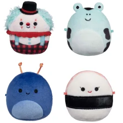 Squishmallows Knuffel Pluche Micromallows - Solenn, Dear, Preeti, Ukee, 4-pack