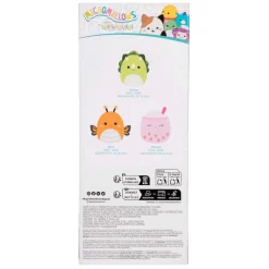 Squishmallows Knuffel Pluche - Micromallows Mony, Tristan, Victoria - 3dlg.