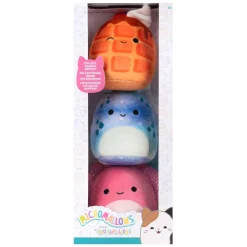 Squishmallows Knuffel Pluche - Micromallows Auggie, Weaver, Zinx - 3dlg.