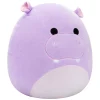 Squishmallows Knuffel Pluche - Hanna de Paarse Nijlpaard, 40cm